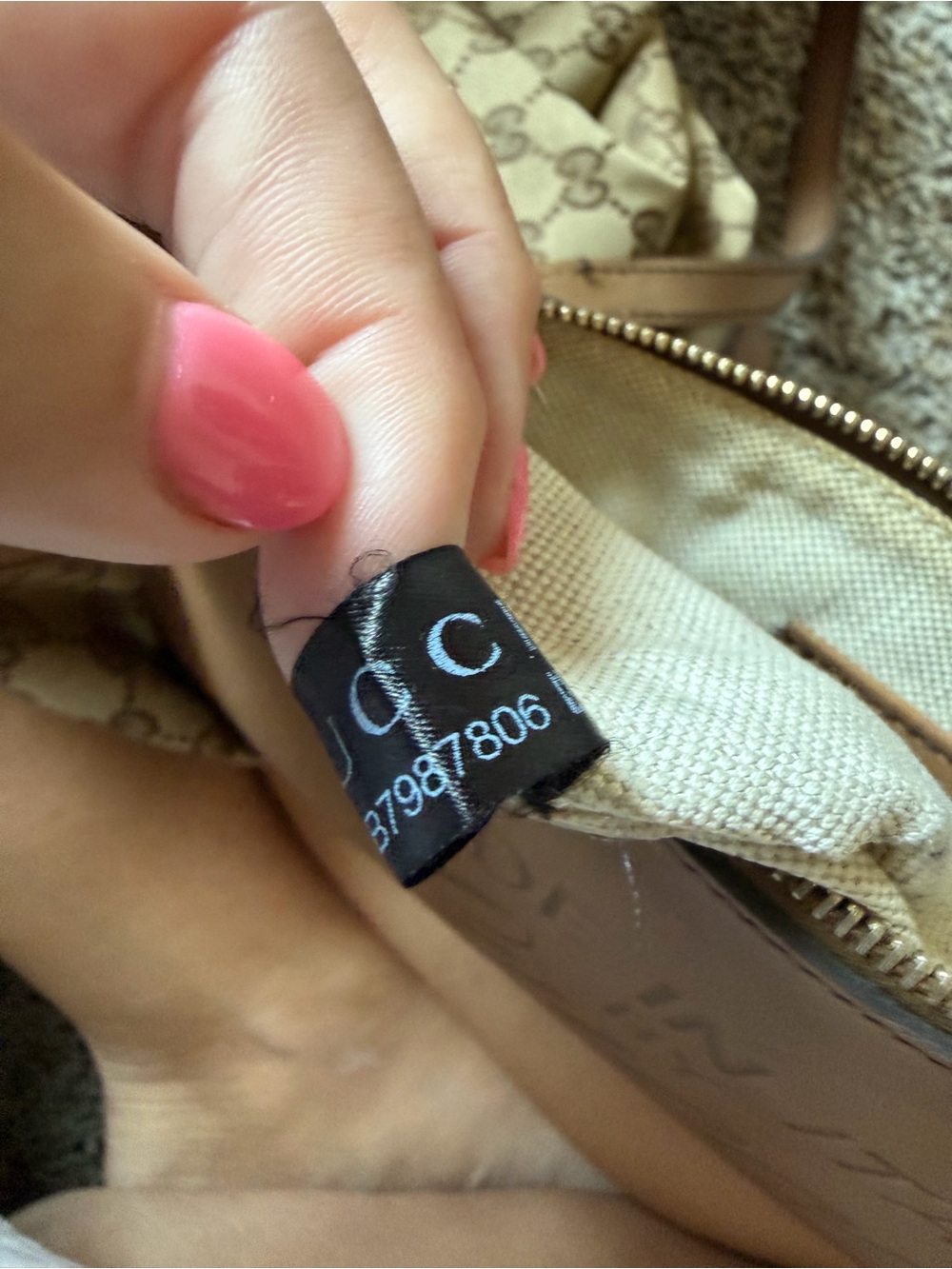 ⚡️Gucci GG Canvas Medium Tote with Brown Leather Trim - Picture 11 of 11